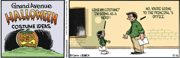 Grand Avenue on Tuesday October 16, 2012 Comic Strip