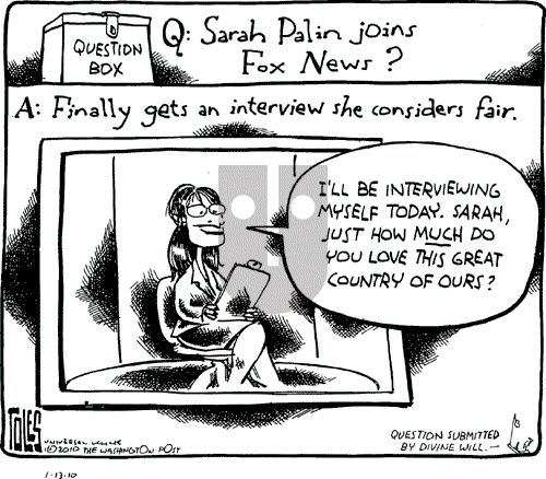 Tom Toles - Wednesday January 13, 2010 Comic Strip
