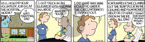 Drabble on Saturday October 24, 2009 Comic Strip