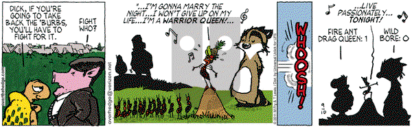 Over the Hedge - Saturday September 10, 2011 Comic Strip