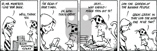 Big Top on Saturday January 4, 2003 Comic Strip
