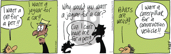 The Knight Life on Wednesday November 7, 2018 Comic Strip