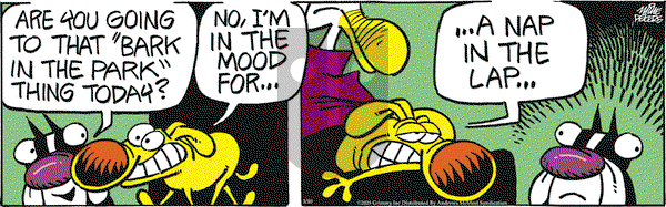 Mother Goose and Grimm on Monday March 10, 2025 Comic Strip