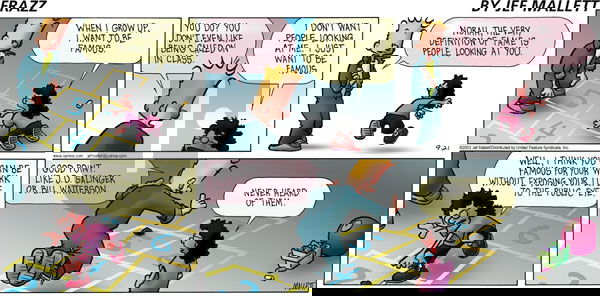 Frazz on Sunday September 21, 2003 Comic Strip