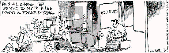 Non Sequitur on Wednesday October 20, 1993 Comic Strip