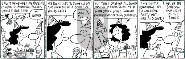 Baby Blues on Saturday June 8, 1996 Comic Strip