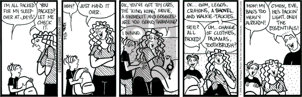 Clear Blue Water on Friday April 25, 2008 Comic Strip