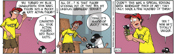 Get Fuzzy on Monday November 1, 2004 Comic Strip