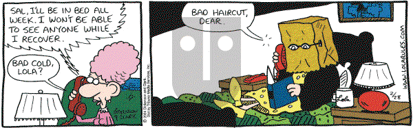Lola on Saturday February 28, 2004 Comic Strip