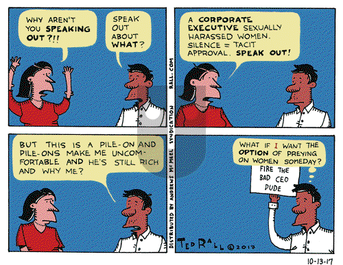 Ted Rall on Friday October 13, 2017 Comic Strip