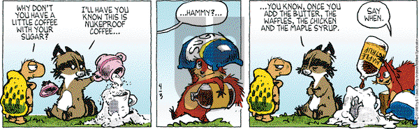 Over the Hedge on Wednesday April 3, 2019 Comic Strip