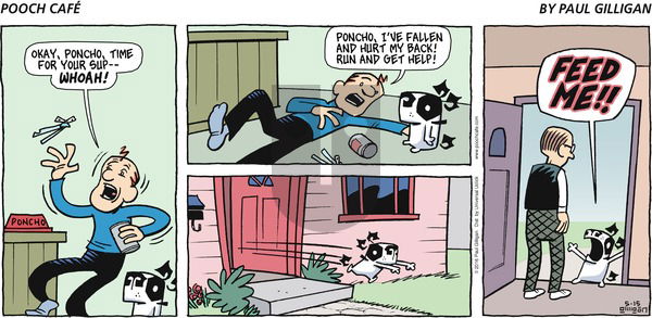 Pooch Cafe on Sunday May 15, 2016 Comic Strip