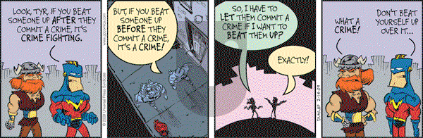 Ink Pen - Saturday February 14, 2009 Comic Strip