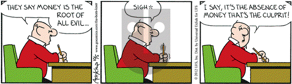 The Born Loser on Friday October 5, 2012 Comic Strip