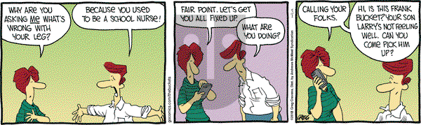 The Buckets on Tuesday May 1, 2018 Comic Strip