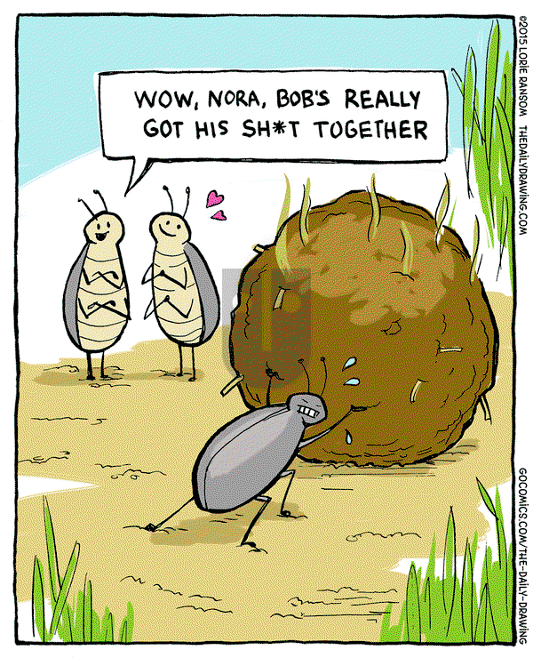 The Daily Drawing - Monday February 9, 2015 Comic Strip