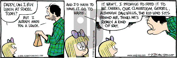 Adam@Home on Friday November 3, 2000 Comic Strip