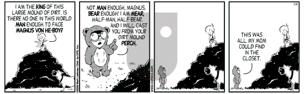 Cow and Boy Classics on Saturday March 18, 2006 Comic Strip