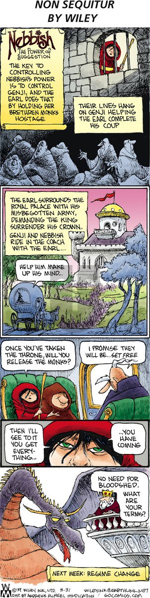 Non Sequitur on Sunday March 31, 2019 Comic Strip