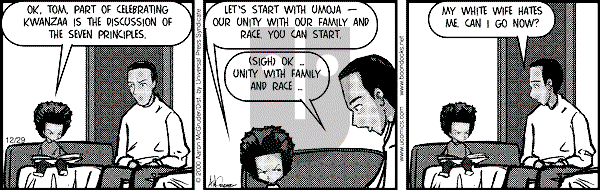 The Boondocks on Friday August 1, 2008 Comic Strip