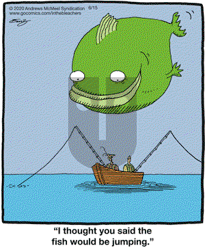 In the Bleachers on Monday June 15, 2020 Comic Strip