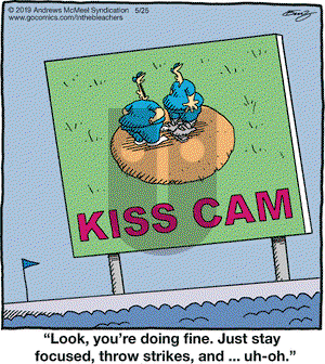 In the Bleachers on Saturday May 25, 2019 Comic Strip