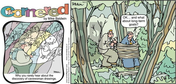 Cornered on Sunday May 3, 2009 Comic Strip