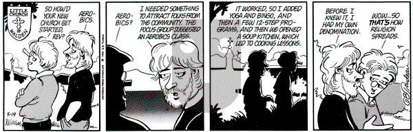 Doonesbury on Wednesday May 19, 1993 Comic Strip