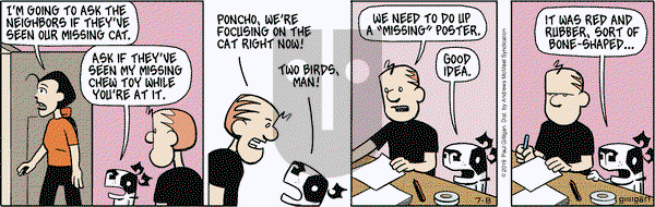 Pooch Cafe on Monday July 8, 2019 Comic Strip