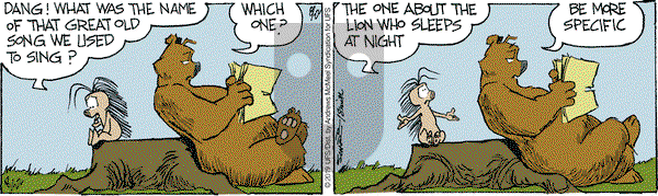 The Grizzwells on Thursday August 22, 2019 Comic Strip