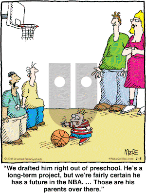 In the Bleachers - Saturday February 8, 2003 Comic Strip