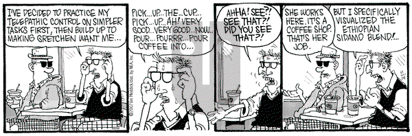 Monty on Wednesday November 14, 2007 Comic Strip