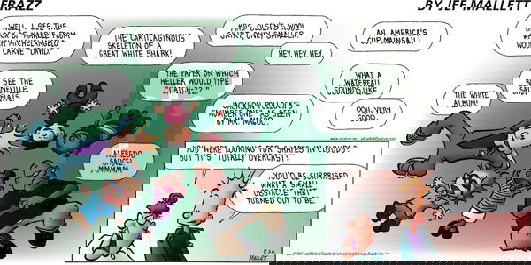 Frazz - Sunday August 26, 2001 Comic Strip
