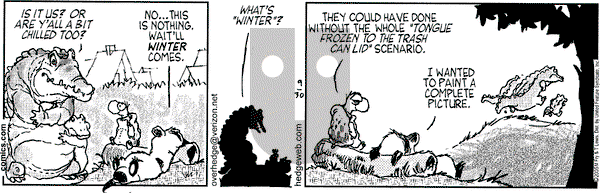Over the Hedge on Friday September 30, 2005 Comic Strip