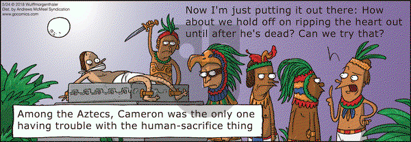 WuMo on Thursday May 24, 2018 Comic Strip