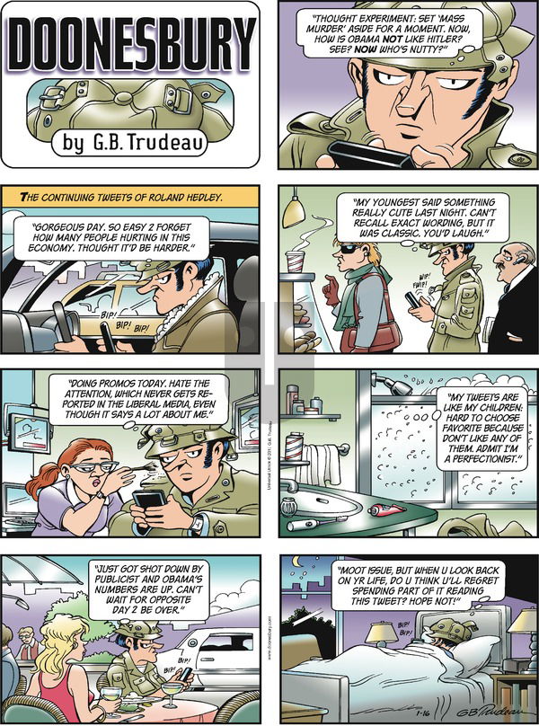 Doonesbury on Sunday January 16, 2011 Comic Strip