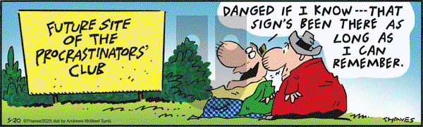 Frank and Ernest on Tuesday May 20, 2025 Comic Strip