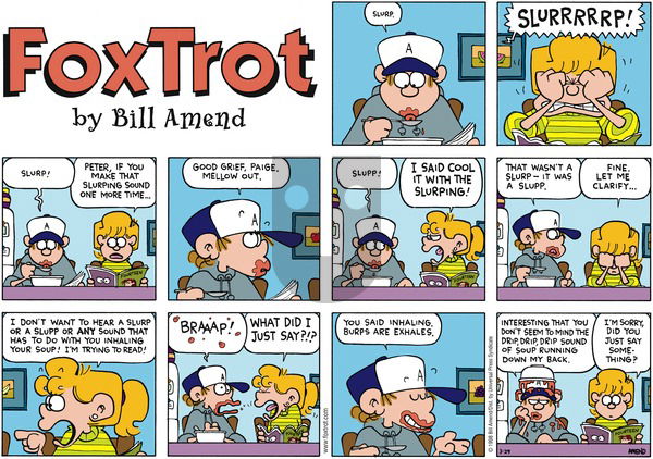 FoxTrot on Sunday March 29, 1998 Comic Strip