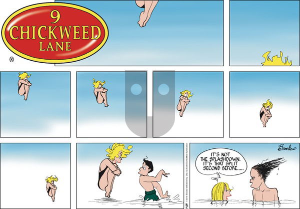 9 Chickweed Lane on Sunday July 29, 2018 Comic Strip