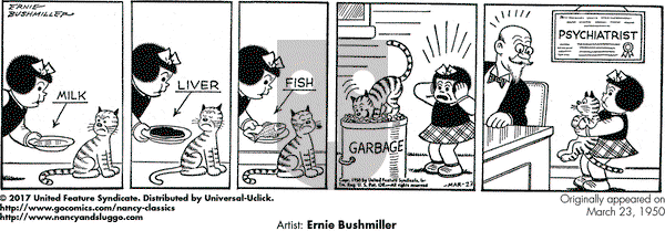 Nancy Classics on Thursday March 23, 2017 Comic Strip