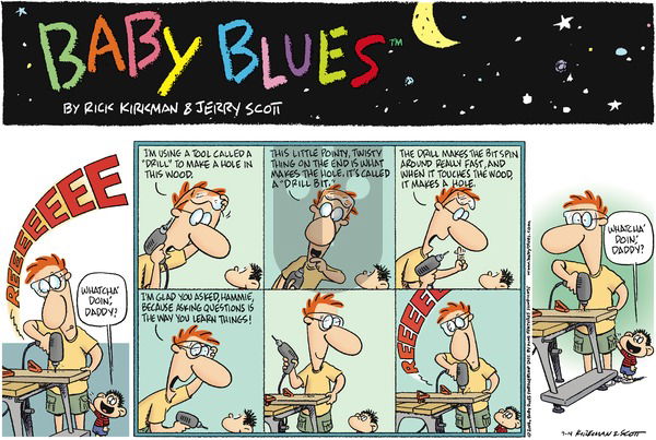 Baby Blues on Sunday July 14, 2002 Comic Strip