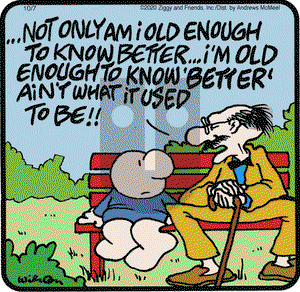 Ziggy on Wednesday October 7, 2020 Comic Strip