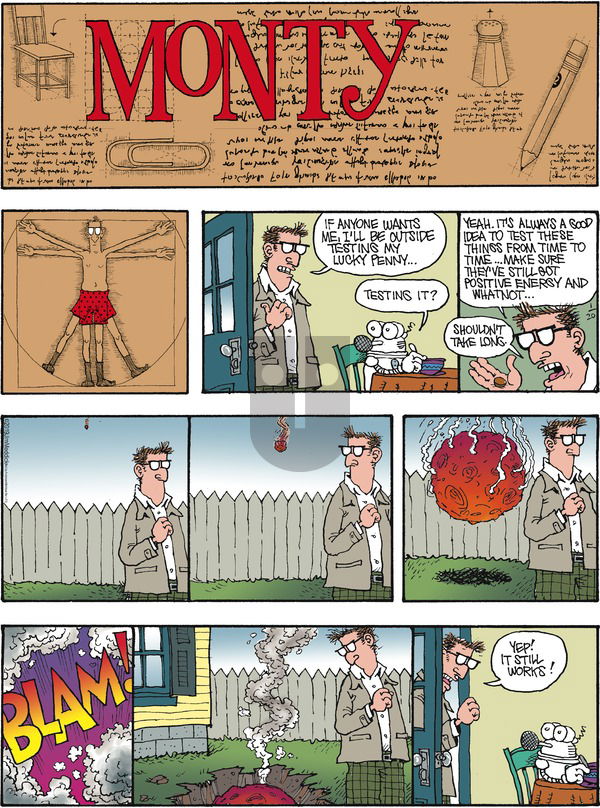 Monty on Sunday January 20, 2019 Comic Strip