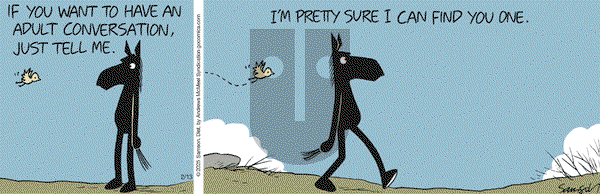 Dark Side of the Horse - Thursday February 13, 2025 Comic Strip