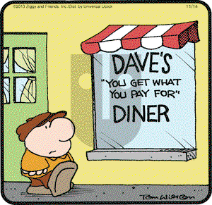 Ziggy on Thursday November 14, 2013 Comic Strip