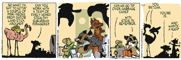 Over the Hedge - Friday July 21, 2006 Comic Strip