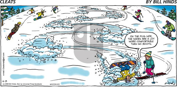 Cleats on Sunday December 31, 2006 Comic Strip