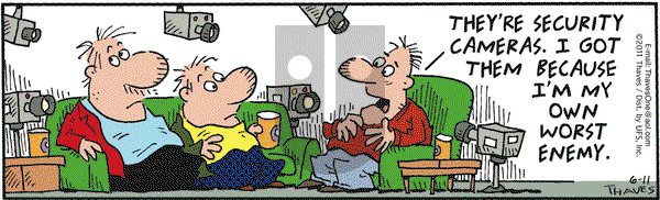 Frank and Ernest on Saturday June 11, 2011 Comic Strip