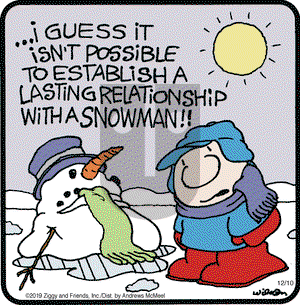 Ziggy on Tuesday December 10, 2019 Comic Strip