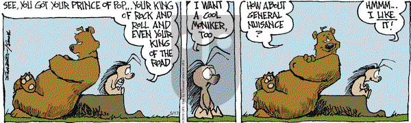 The Grizzwells on Tuesday May 17, 2016 Comic Strip